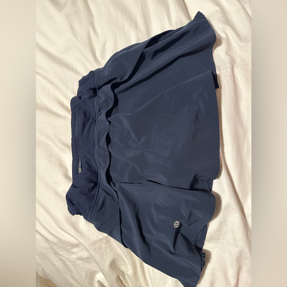 Navy Lululemon skirt